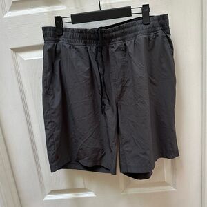 Rhone Men's Gray Athletic Shorts L Large unlined